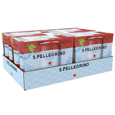 SANPELLEGRINO Essenza Orange Sanguine Framboise Noire - 4 packs de 6x33cl