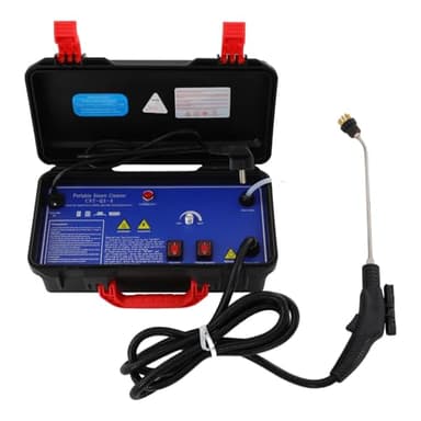 Nettoyeur Vapeur Portable, Nettoyeur Haute Pression Professionnel, Appareil de Nettoyage Vapeur Haute Température, Deux modes de nettoyage, pour Voiture Moteur Hotte et Ménage Domestique