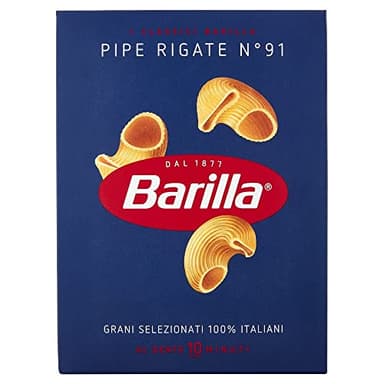 Barilla Classique - Pipe Rigate n. 91 à la semoule de blé dur toujours al dente - 500 g