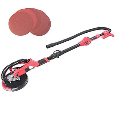 Arebos Ponceuse à Bras | 710 watt | Ø 225 mm | régulation de vitesse | tête pivotante