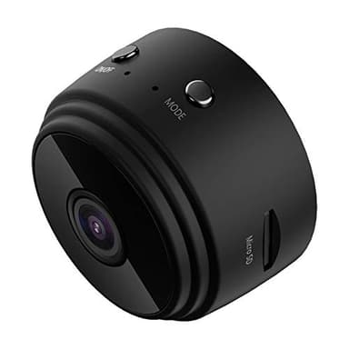Mini Camera Espion WiFi IP Cachee sans Fil Full HD 1080P Enregistreur, Micro Nanny Cam de Surveillance avec Vision Nocturne Infrarouge et Detection de Mouvement, Interieur/Exterieur