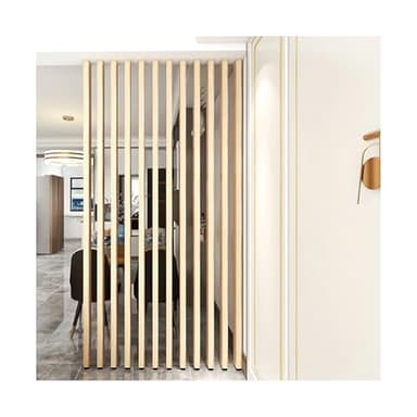 HBOOMOEM Claustra IntéRieur,Panneaux De SéParation De PièCe,Il Convient Aux Appartements, Aux Salons De Thé, Aux EntréEs D'Escaliers Et Autres Lieux Similaires.(4pcs,100cm/39.3in)