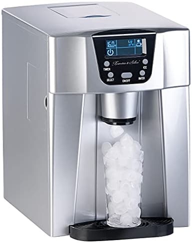 Rosenstein & Söhne Machine à glaçons avec fontaine à eau EWS-2200