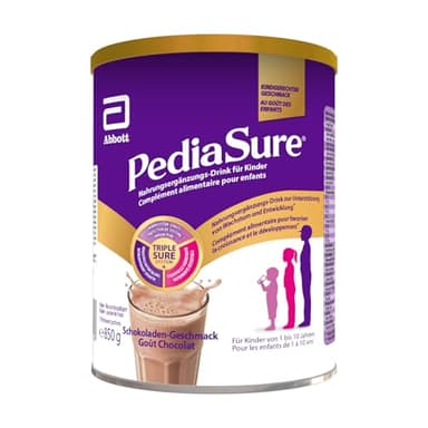 Pediasure 850g Chocolat - Un complément alimentaire pour enfants (1 à 10 ans) - 24 multivitamines et minéraux dont vitamine C, vitamine D, magnésium et zinc - Plus Protéines, Oméga 3 & 6