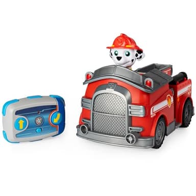 LA PAT' PATROUILLE - VÉHICULE RC MARCUS - Voiture Radiocommandée Avec Télécommande Adaptée Aux Petites Mains La Pat' Patrouille - Paw Patrol - 6054195 – Jouet Enfant 3 Ans et +