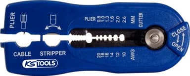KS Tools 115.1252 Pince à dénuder multifonction Taille 2