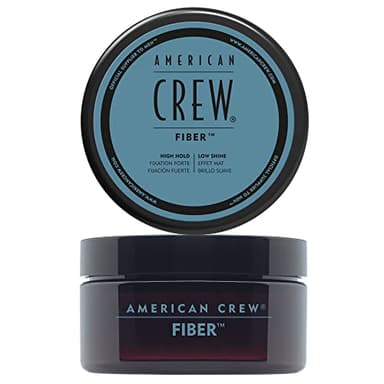 American Crew - Fiber - Cire Cheveux Homme - Produit Coiffant Fixation Forte et Brillance Faible - Cire Coiffante Effet Mat - Tous Types De Cheveux - Produit Cheveux Formule Professionnelle
