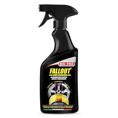 Mafra, Fallout Iron Remover, Décontaminant Rapide, Enlève Les résidus ferreux sur la carrosserie et Les Jantes en Alliage, Emballage de 500 ML