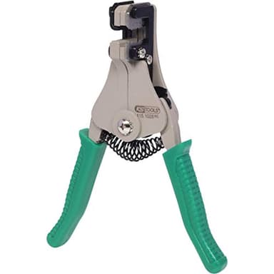 KS Tools 115.1028 Pince à dénuder automatique gainée pour Câble 0,5 à 2 mm