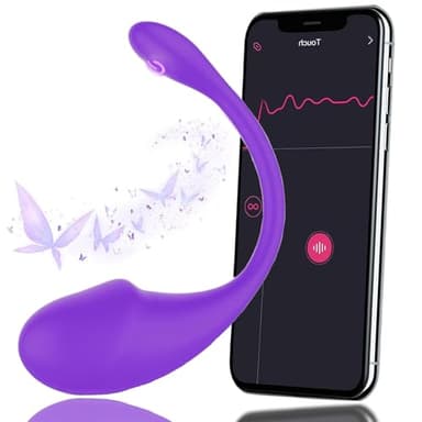 𝖮è𝗎f Vîbrant Femme Connecté Phone Víbrømạsséụrs Feminin à Distance Víbrømạsséụr, Femme Clìtøridîén Puissant Telecommande Sëx Tôýs Sèxtôyse Pláîsir Clìtøridîénne Silencieux 10 Modes USB