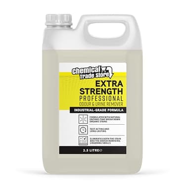 Chemical Trade Store - Éliminateur d’Odeurs et d’Urine Professionnel 2.5 L - Nettoyant Enzymatique pour Animaux et Maison - Supprime les Taches et les Mauvaises Odeurs sur Tapis, Tissus et Sols Durs