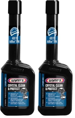 Wynn’s Crystal Clean & Protect - Additif Anti-Cristallisant pour AdBlue®, Améliore Le Système SCR - 125 ML (Lot de 2)