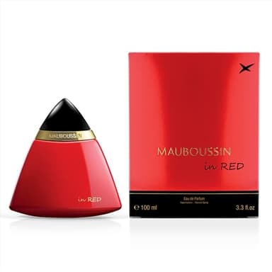 Mauboussin - In Red 100ml - Eau de Parfum Femme - Senteur Orientale, Florale & Boisée