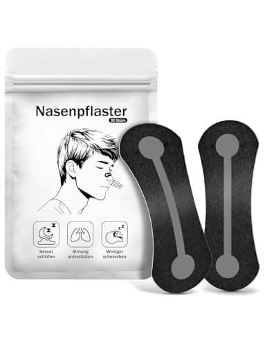 Anti Ronflement Efficace Puissant Ecarteur Nasal, 30 pces Bandelettes Nasales Dilatation Renforcée des Voies Nasales, Soulage Congestion, Améliore Sommeil