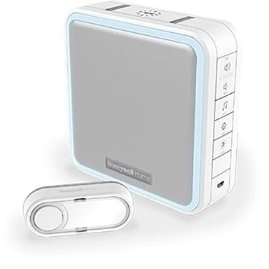Honeywell DC915S Kit de Carillon sans fil avec halo lumineux Blanc 200 m