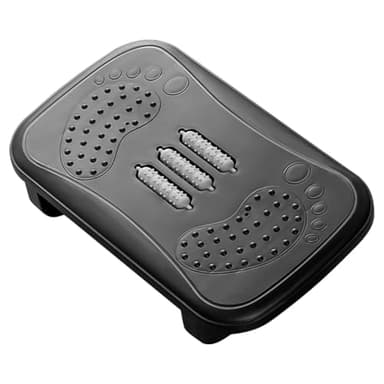 Repose-Pieds Ergonomique avec Massage - Confort Optimal pour le Bureau et la Maison, Soulagement des Douleurs et Amélioration de la Circulation Sanguine dans les Jambes
