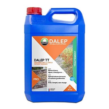 Batimousse TT - Antimousse Toitures-Terrasses et surfaces gravillonnées DALEP - 5 Litres