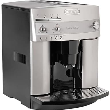 De'Longhi Magnifica, Machine a Café Grain ESAM3200S, Machine Expresso et Cappuccino, 1.8L, Argent