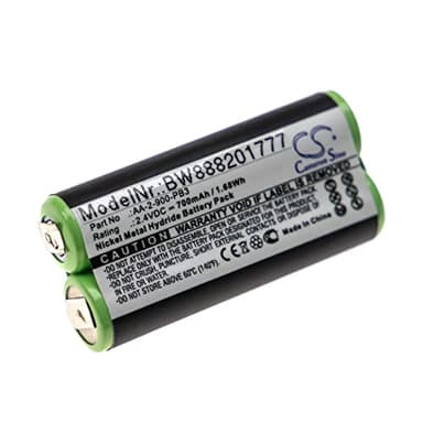 vhbw Batterie Compatible avec Clarisonic Mia 2 Brosse nettoyante Visage (700mAh, 2,4V, NiMH)