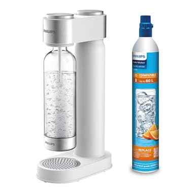 Philips GoZero ADD4902WH/10 Machine à Soda, Sans BPA, 1 l, blanc