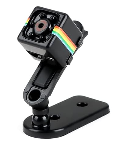 suuosl Mini Camera Espion sans Fil Invisible, Caméra de Surveillance sans Internet Interieur/extérieur, Micro Camera Espion Discrete-WiFi 1080P, 12MP Photos, Détection de Mouvement & Vision Nocturne