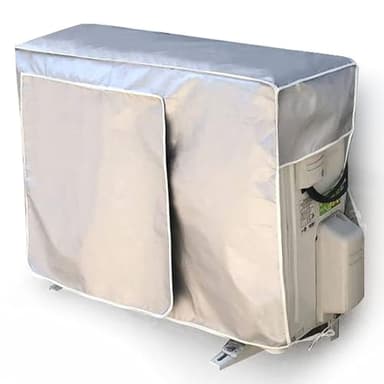 Couvercle de Protection pour Climatiseur, Couvercle de Climatiseur étanche, Couverture de Climatiseur Extérieur, Housse pour Climatiseur, pour la Construction de Maisons (96 x 40 x 70cm)
