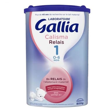 Gallia - Lait En Poudre 0 A 6 Mois Calisma Relais 1 800g Gallia