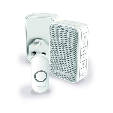 Honeywell Home DC313NHGBS Honeywell Home Série 3 Sonnette à brancher avec unité portable supplémentaire, blanc