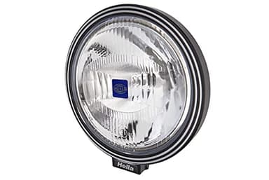 HELLA 1F8 006 800-051 Halogène-Projecteur Longue Portée - Rallye 3000 - 24/12V - Rond - Chiffre De Référence: 37.5 - Vissé - Disperseur À Motifs - Couleur Du Voyant: Limpide - Droite/Gauche