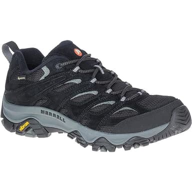 Merrell Homme Moab 3 GTX Chaussures de randonnée, Noir Gris, 43 EU