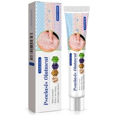 Crèmes Contre Le Psoriasis, Psoriasis Cream, Crème à Base De Plantes, Cream Pour Le Corps Pour Réduit Des Démangeaisons