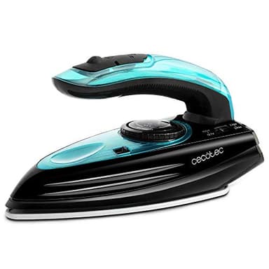Cecotec fer à repasser GoForce 8000 Folding Titanium. 1200W. Pression vapeur max 53g/min, Câble 1,9m, Bivoltage 110/220V (GoForce 8000)