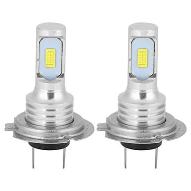 Akozon 2PCS H7 LED Voiture Ampoules universel 80W 12-24V IP68 Etanche 10000LM Super Bright 6000K lumière Blanche Ampoules