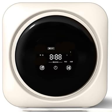 ELIKBH Lave-Linge à sous-vêtements Mini Lave-Linge 3,5 L, Mural, Compact, électrique, avec essorage, idéal pour Appartement, résidence étudiante, hôtel