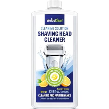 Nettoyant de rasoir pour cartouche, compatible avec les rasoirs électriques Braun, 1000 ml pour 5 à 6 recharges