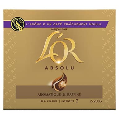 L'Or Café Moulu Absolu 2x250g