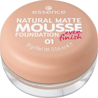 Essence - Fond de Teint Mousse Natural Matte Mousse - 01