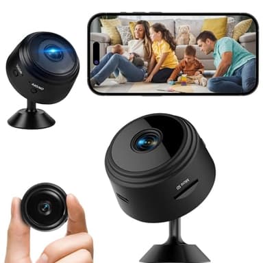 Générique Camera Surveillance WiFi Exterieure sans Fil 1080P - Mini Camera Intérieur avec Détection Mouvement,Vision Nuit,Alerte - Caméra Sécurité Maison (XM)