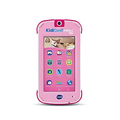 VTech - KidiCom Max 3.0 Rose, Portable Enfant sans Forfait Sécurisé - 3/8 Ans – Version FR