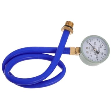 BELLIFFY Manomètre de Testeur de -Pression D'échappement Automobile avec Tuyau, de Pression pour Convertisseur Catalytique, Outil de Précis pour Systèmes D'échappement de Voiture