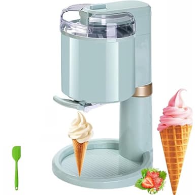 Sorbetière Italienne, Yaourt Aux Fruits, Sorbetière Italienne, Facile à Nettoyer, pour La Préparation De Glaces Italiennes, d'Ingrédients, De Milkshakes, De Sorbets Et De Smoothies,A