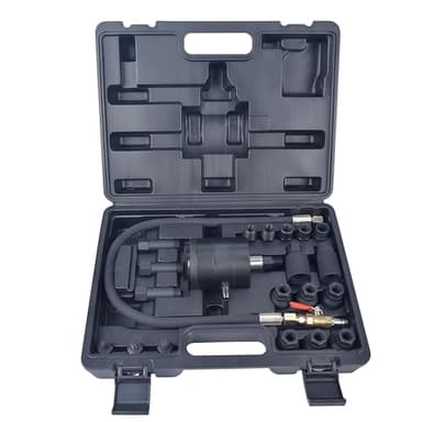 Sxnmmweu Extracteur d'injecteurs diesel - 21 pièces - Extracteur d'injecteur pneumatique - Outil d'injecteur d'air comprimé - Avec adaptateur