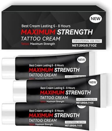 Crème anesthésiante pour tatouages, gel apaisant pour les articulations, stick de soin nourrissant, pour des tatouages éclatants et durables, sûr et doux