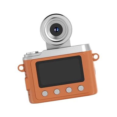 Petit appareil photo numérique rétro 1080p extensible carte mémoire USB pour connexion directe PC TV pour photographie de voyage appareil photo débutant