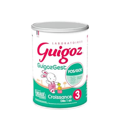 GUIGOZ GUIGOZGest 3 Lait de croissance en poudre de 1 à 3 ans - Boîte de 800g