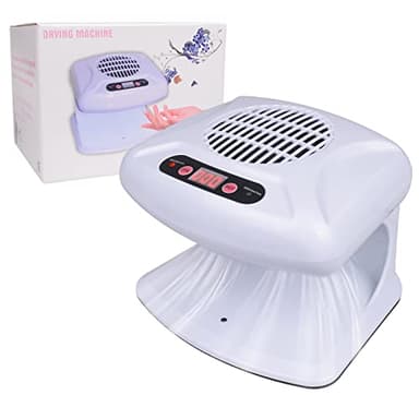 Sèche-ongles à air avec capteur automatique, 300 W pour les mains et les pieds, sèche-cheveux chaud et froid pour vernis à ongles régulier, usage domestique et salon