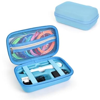 Étui compatible avec stylo 3D SCRIB3D P1 pour enfants (bleu)