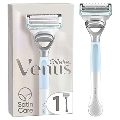 Gillette Venus Pour La Peau Et Les Poils Pubiens, Rasoir Pour Femme - 1 Manche + 1 Recharge de Lames, Aide À Protéger La Zone Sensible Du Maillot De l’Irritation Du Rasoir