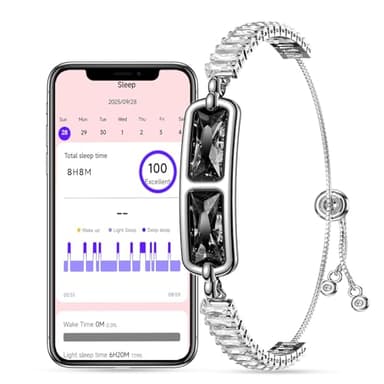 Bracelet Connecté Homme Femme, Montre Intelligente Sport avec Capteur de Fréquence Cardiaque, Surveillance du Sommeil, Oxymètre, Étanche IP68, Design Ajustable, Tracker d'Activité Multi-Sports