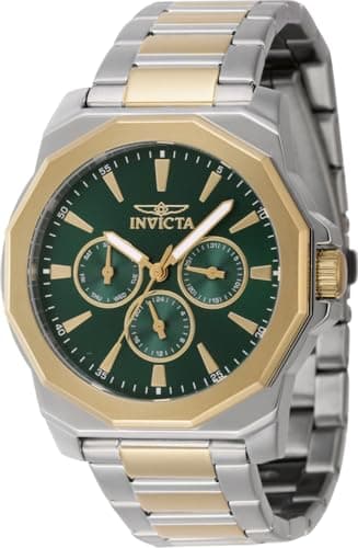 Invicta Speedway Montre Homme Mouvement à Quartz en Acier Inoxydable - 42mm